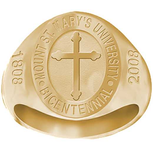 Mount Saint Mary's University Men's 2008 Bicentennial Signet Ring